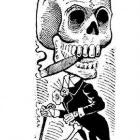 Famous Calavera illustration by Jose Guadalupe Posada