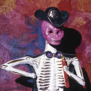 The ubiquitous decorated skeletons of Day of the Dead