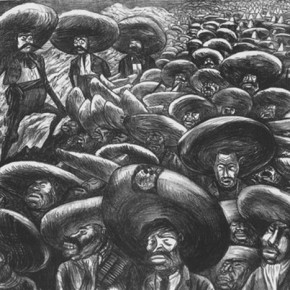 Jose Clemente Orozco, Zapataistas, lithograph, 1935 Jose Clemente Orozco, Zapataistas, lithograph, 1935