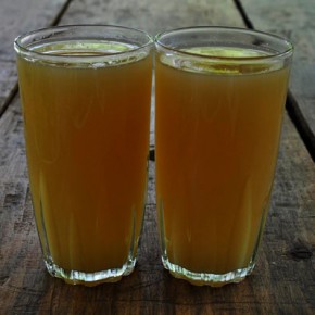 Tepache, a fermented drink made from pineapple