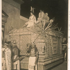 Parade float from President Porfirio Díaz’s visit to Yucatan, Merída, 1906. F. Gómez Rul (Mexican, active 1900s)