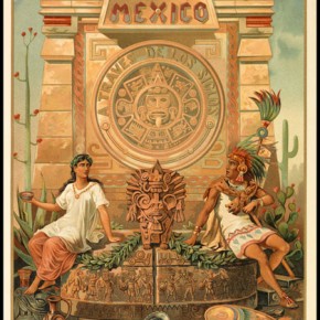 Frontispiece, Anonymous. Lithograph. Vicente Riva Palacio, ed., México a través de los siglos..., vol. 1 (Barcelona, 1888–1889)