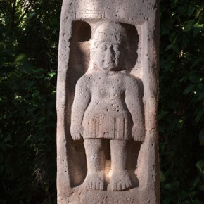 Stela 1 (female figure)