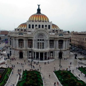 Mexico-City, Palacio de Bellas Artes