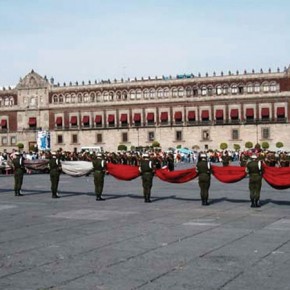 Mexico City, Zocalo, National Palace