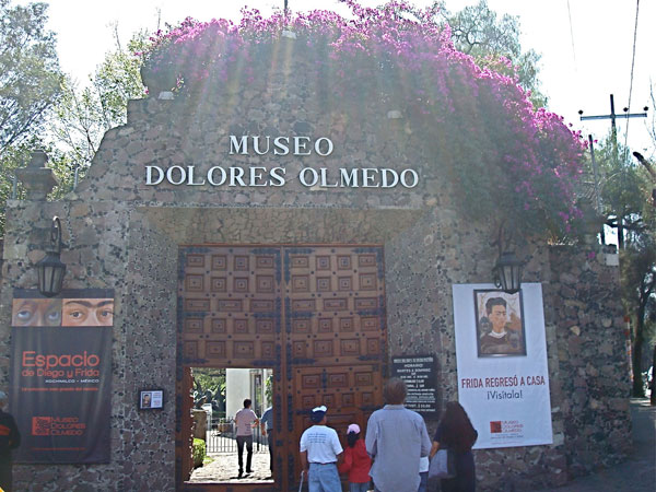 Entrance to the Museo Dolores Olmedo