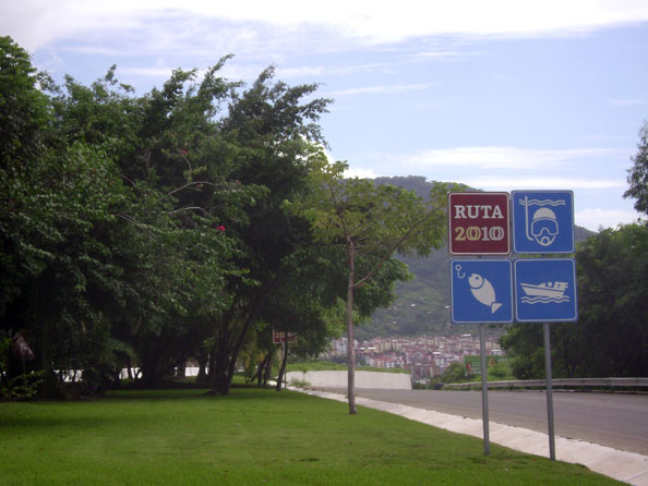 Ruta 2010 sign