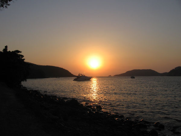 Sunset on Zihuatanejo Bay