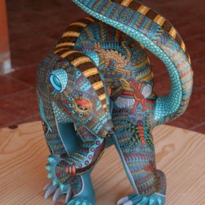 Coati Alebrije, Jacobo Angeles Ojeda, Tilcajete, Mexico.