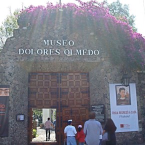 Entrance to the Museo Dolores Olmedo