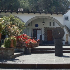 Courtyard at Museo Dolored Olmedo