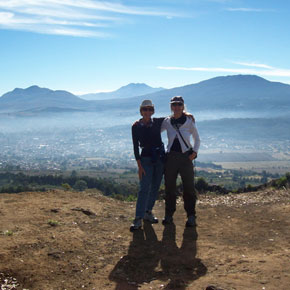 Climbing Cerro del Estribo