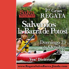 Kayak race celebrates Barra de Potosi, Oct 23